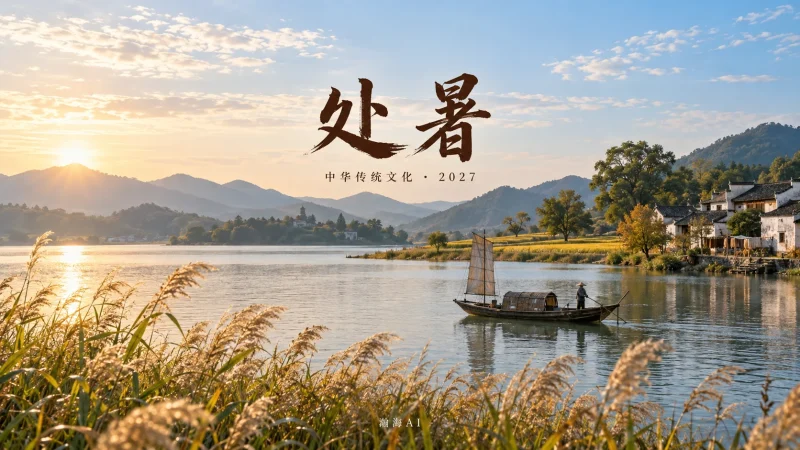 【370】处暑｜暑意渐退，清秋渐近-一帧山海