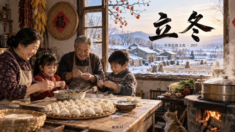 【375】立冬｜围炉相聚，迎接冬藏-一帧山海