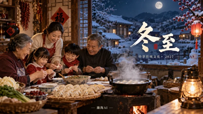 【378】冬至｜长夜团圆，日光渐回-一帧山海