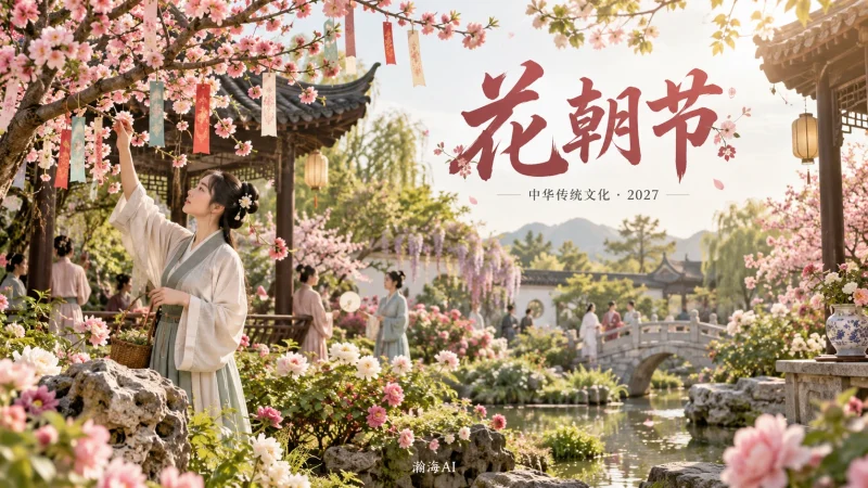 【393】花朝节｜百花生日，春色入园-一帧山海