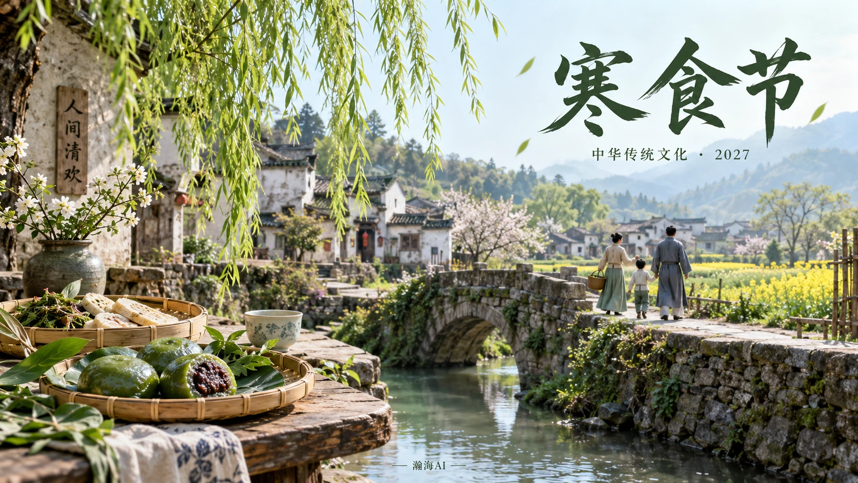 [395] 寒食节中国传统文化图