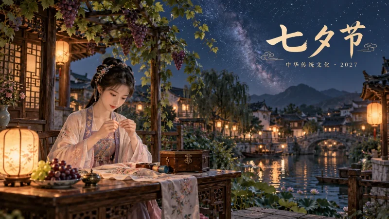 【403】七夕节｜星河与针线里的巧思-一帧山海