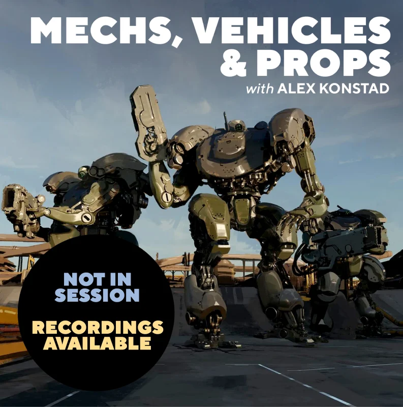 机甲、车辆和道具与亚历克斯·康斯塔德-一帧山海