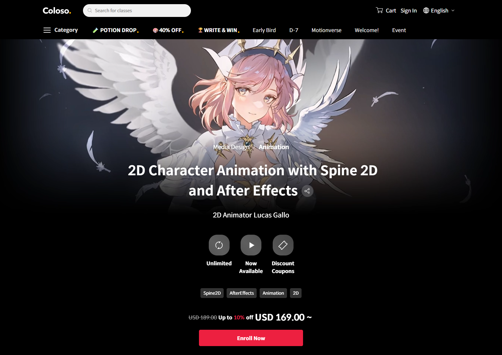 2D Character Animation with Spine 2D and After Effects-一帧山海