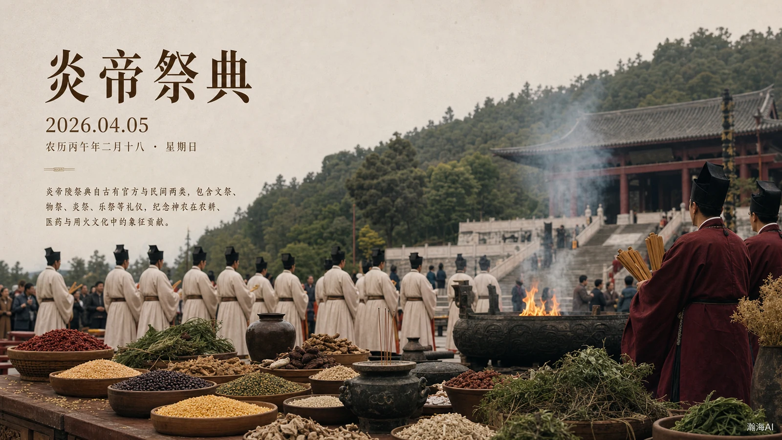 炎帝祭典 · 中国传统文化2026