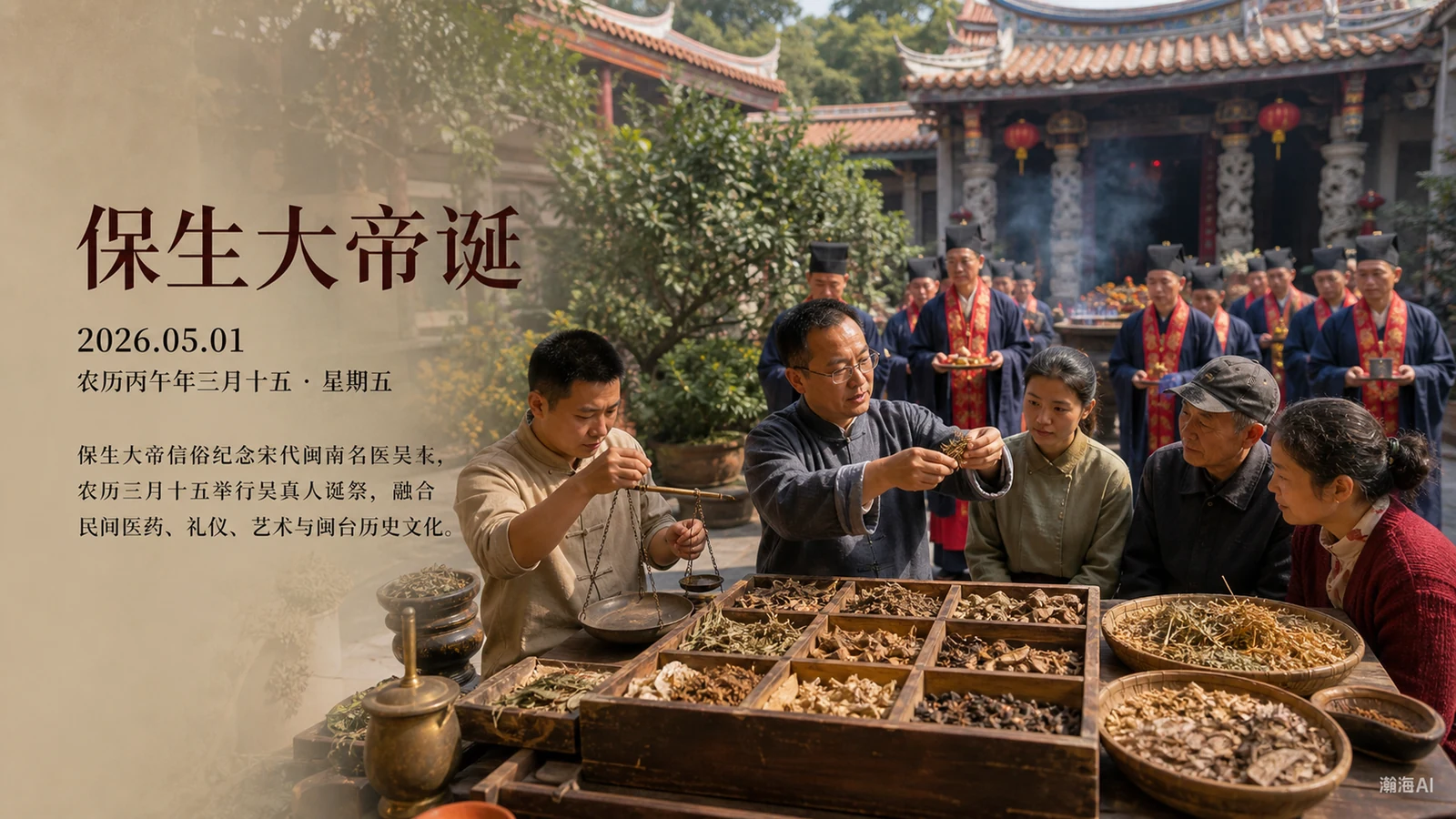 保生大帝诞 · 中国传统文化2026