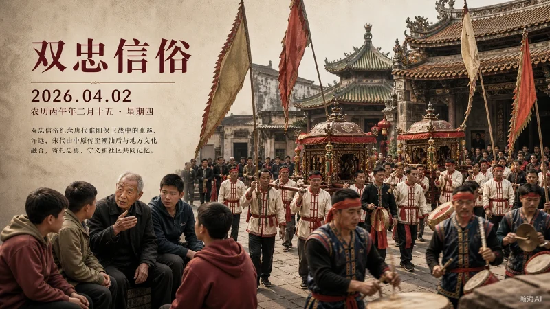 【428】双忠信俗｜追念忠烈，传承乡情-一帧山海