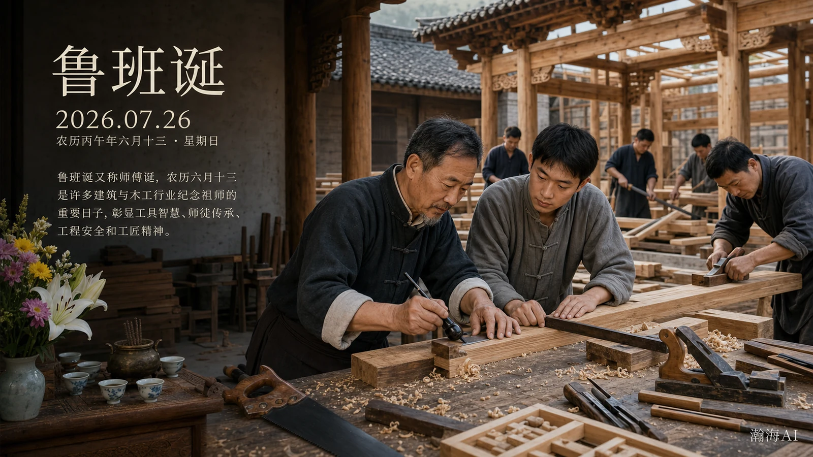 鲁班诞 · 中国传统文化2026
