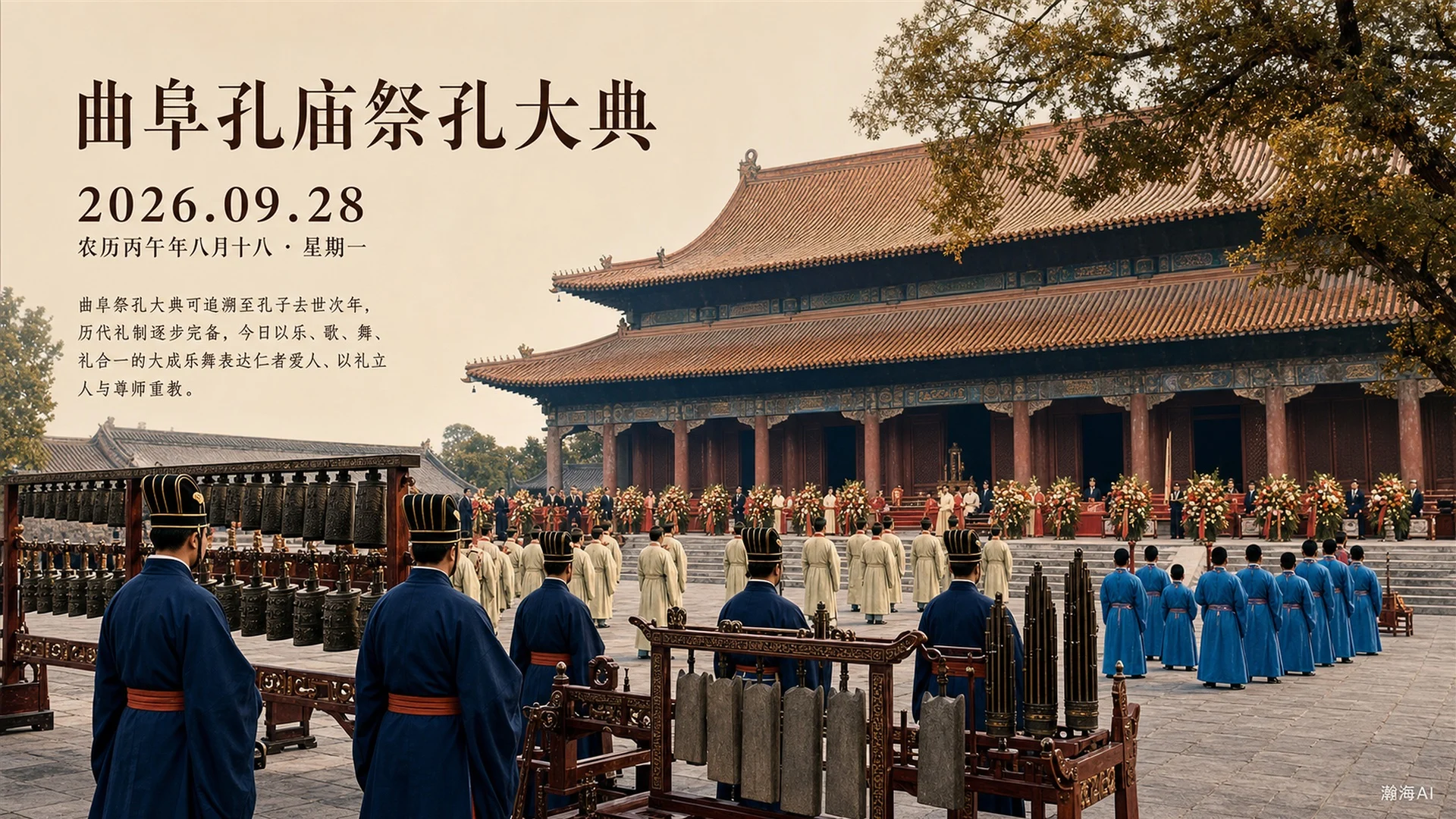 曲阜孔庙祭孔大典 · 中国传统文化2026