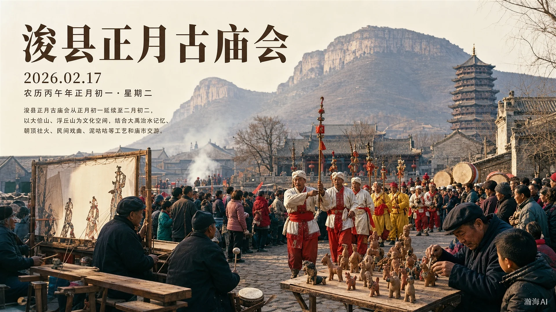 浚县正月古庙会 · 中国传统文化2026