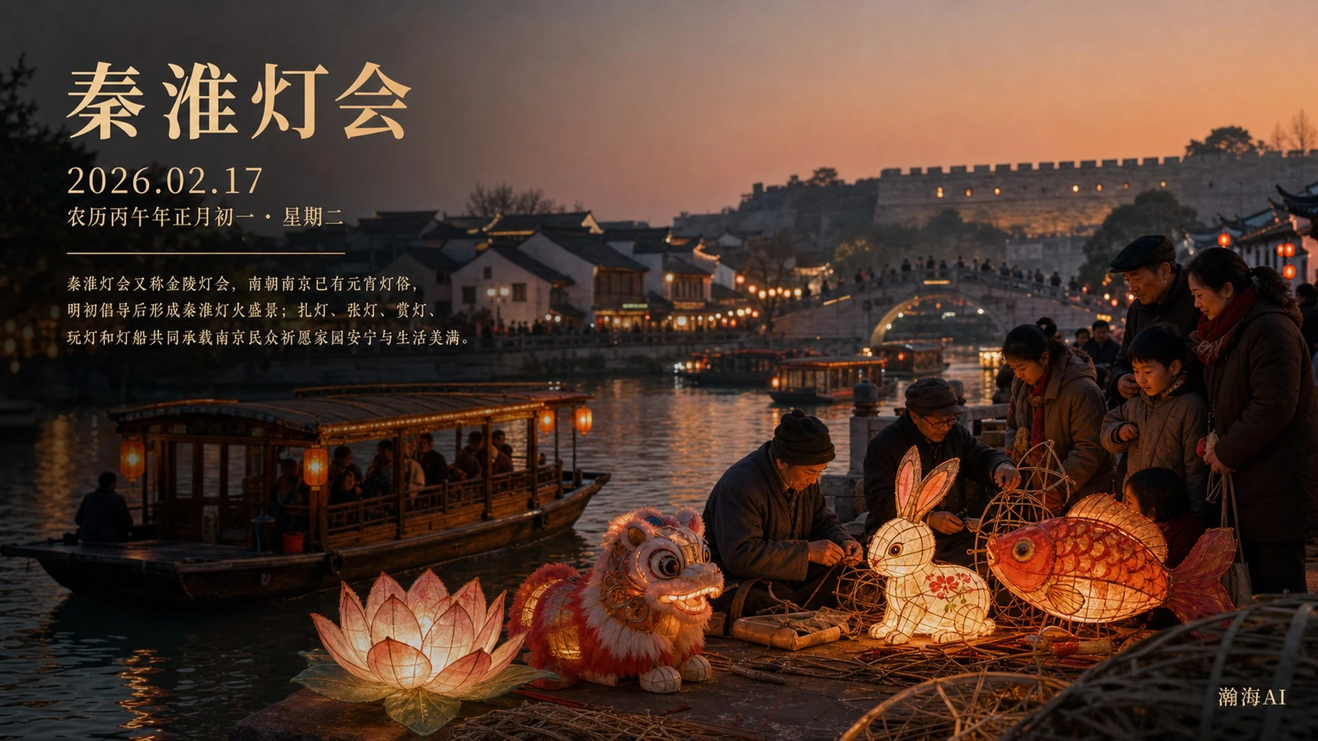 秦淮灯会 · 中国传统文化2026