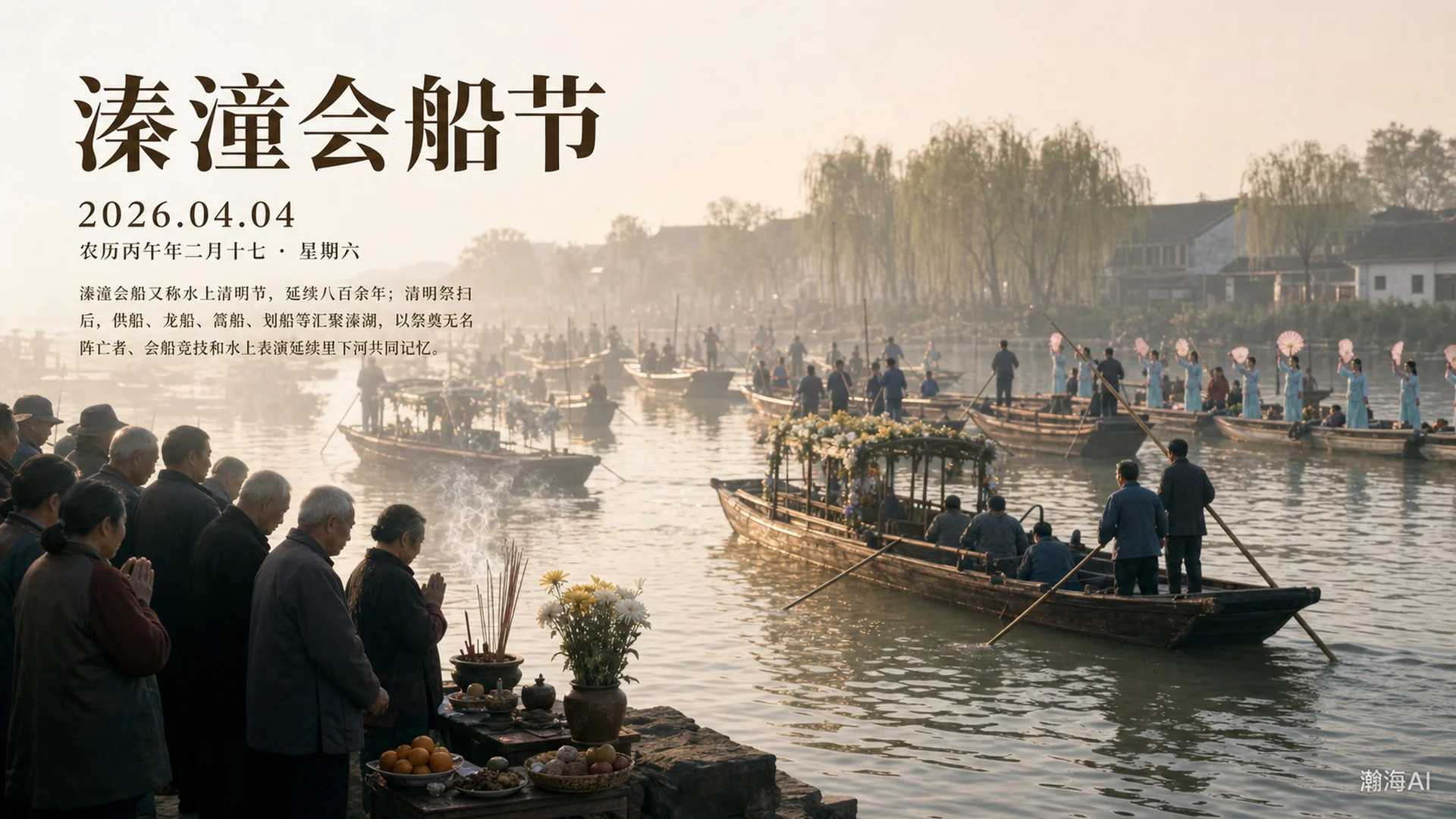 溱潼会船节 · 中国传统文化2026