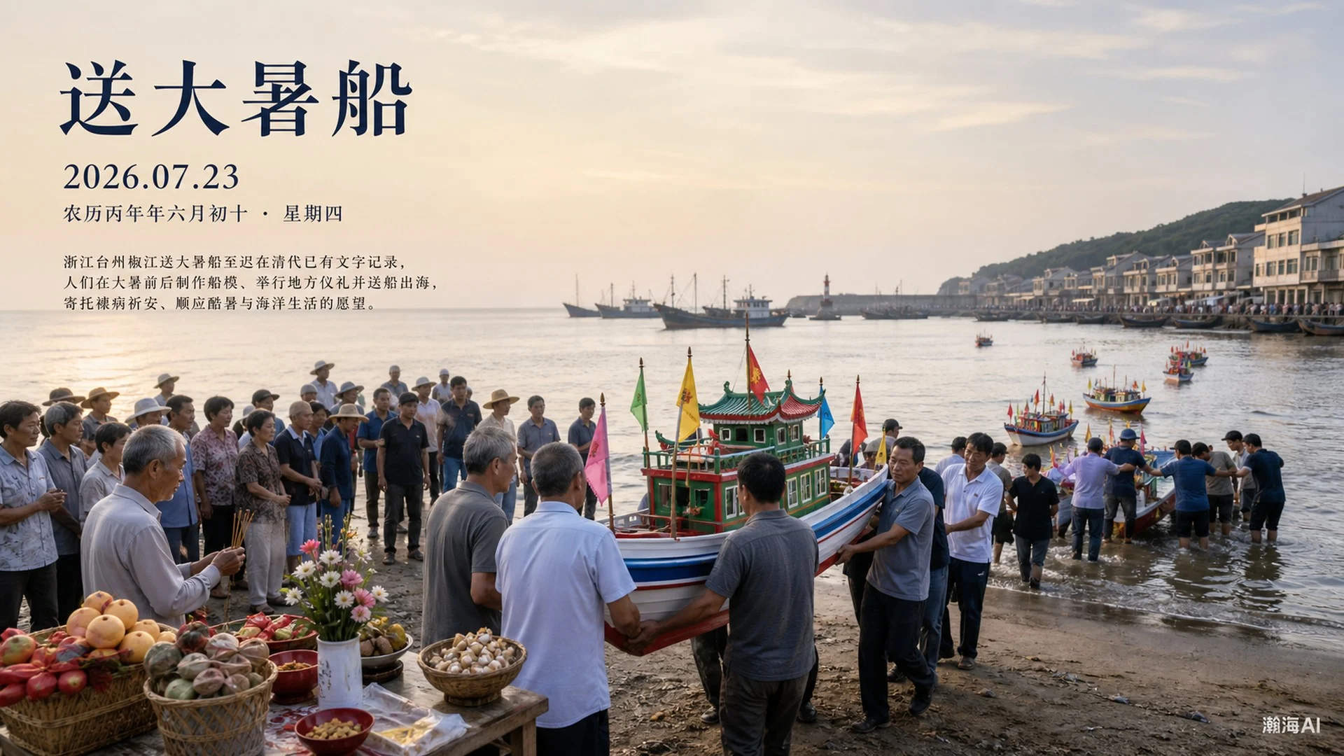 送大暑船 · 中国传统文化2026