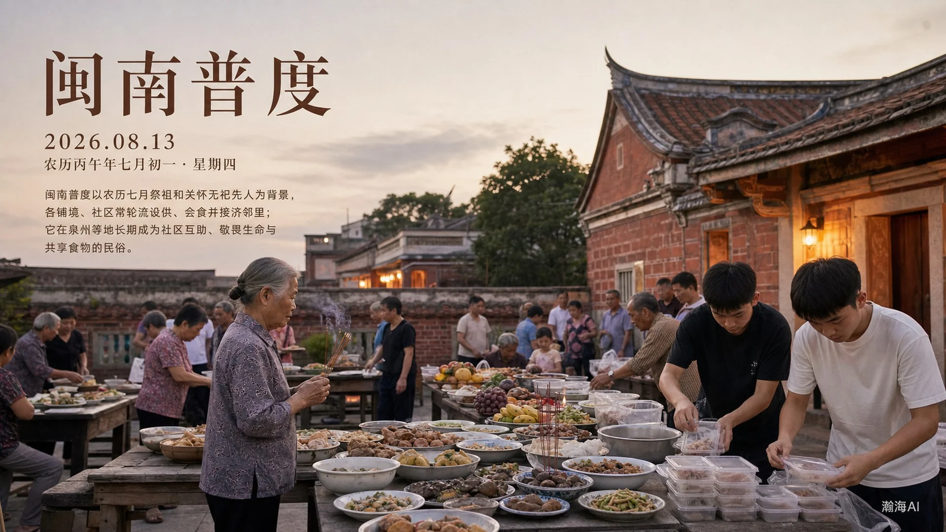 闽南普度 · 中国传统文化2026