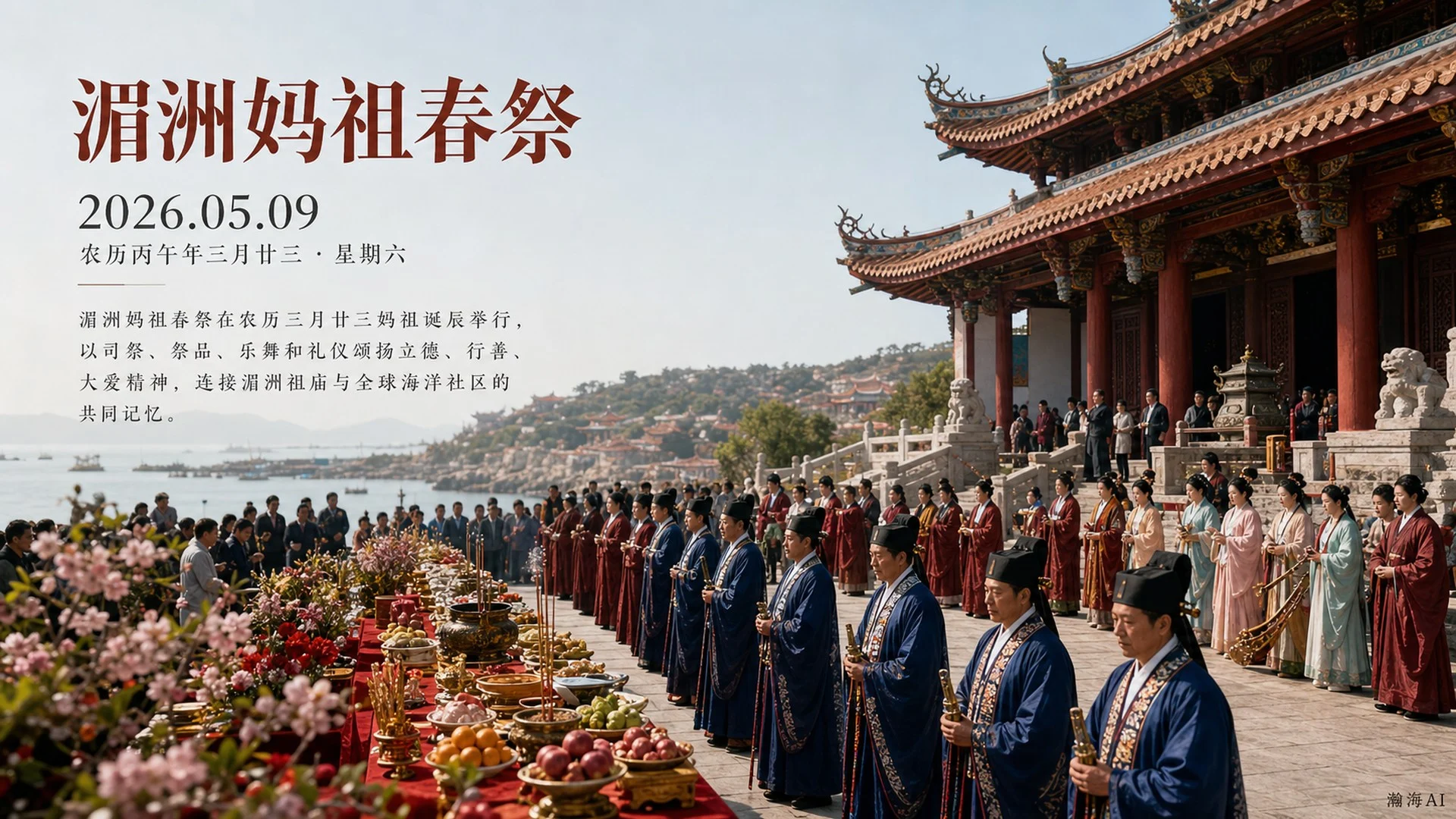 湄洲妈祖春祭 · 中国传统文化2026