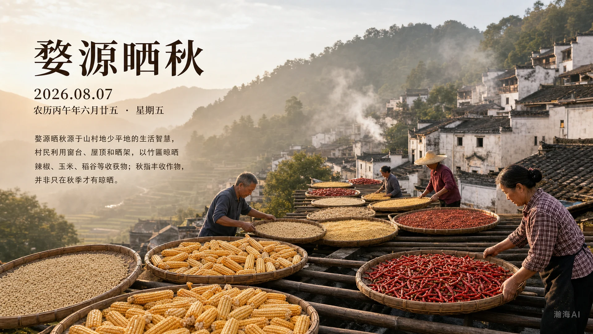 婺源晒秋 · 中国传统文化2026