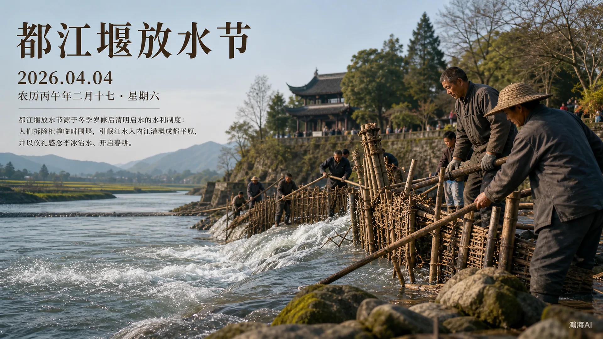 都江堰放水节 · 中国传统文化2026