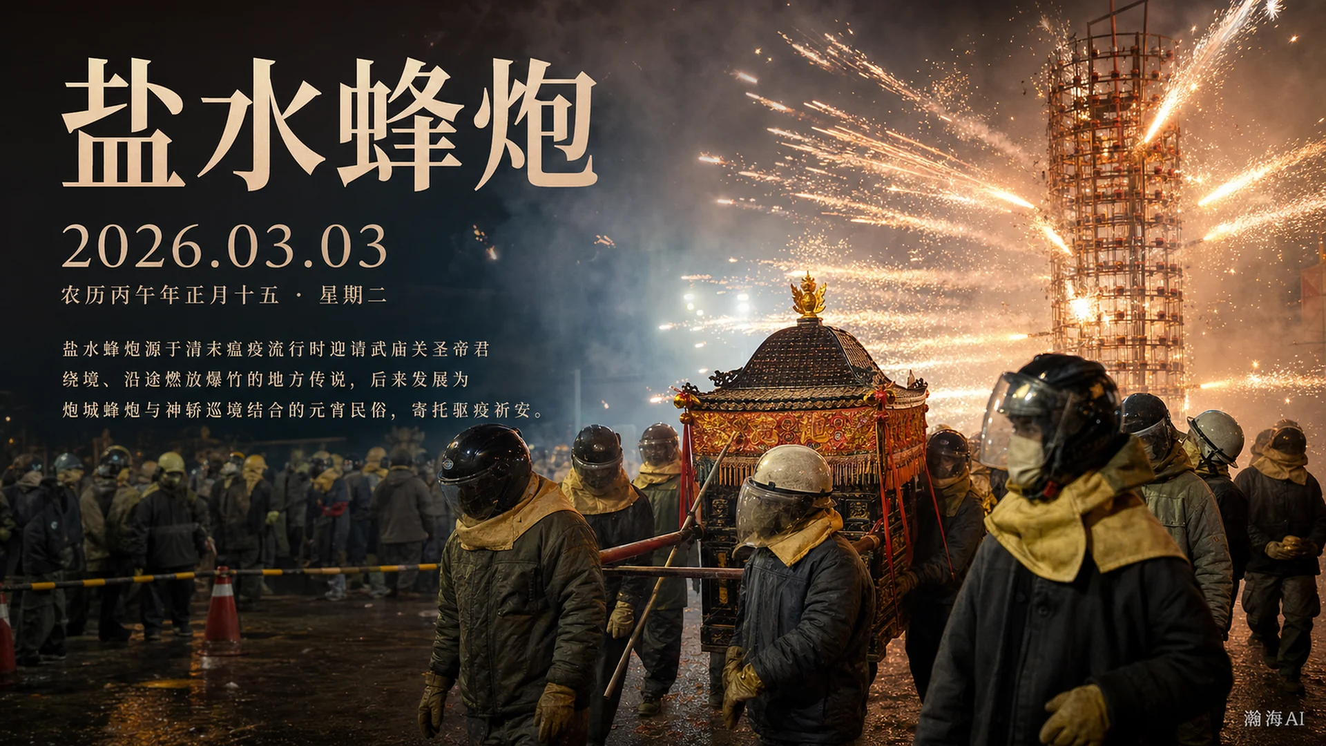 盐水蜂炮 · 中国传统文化2026