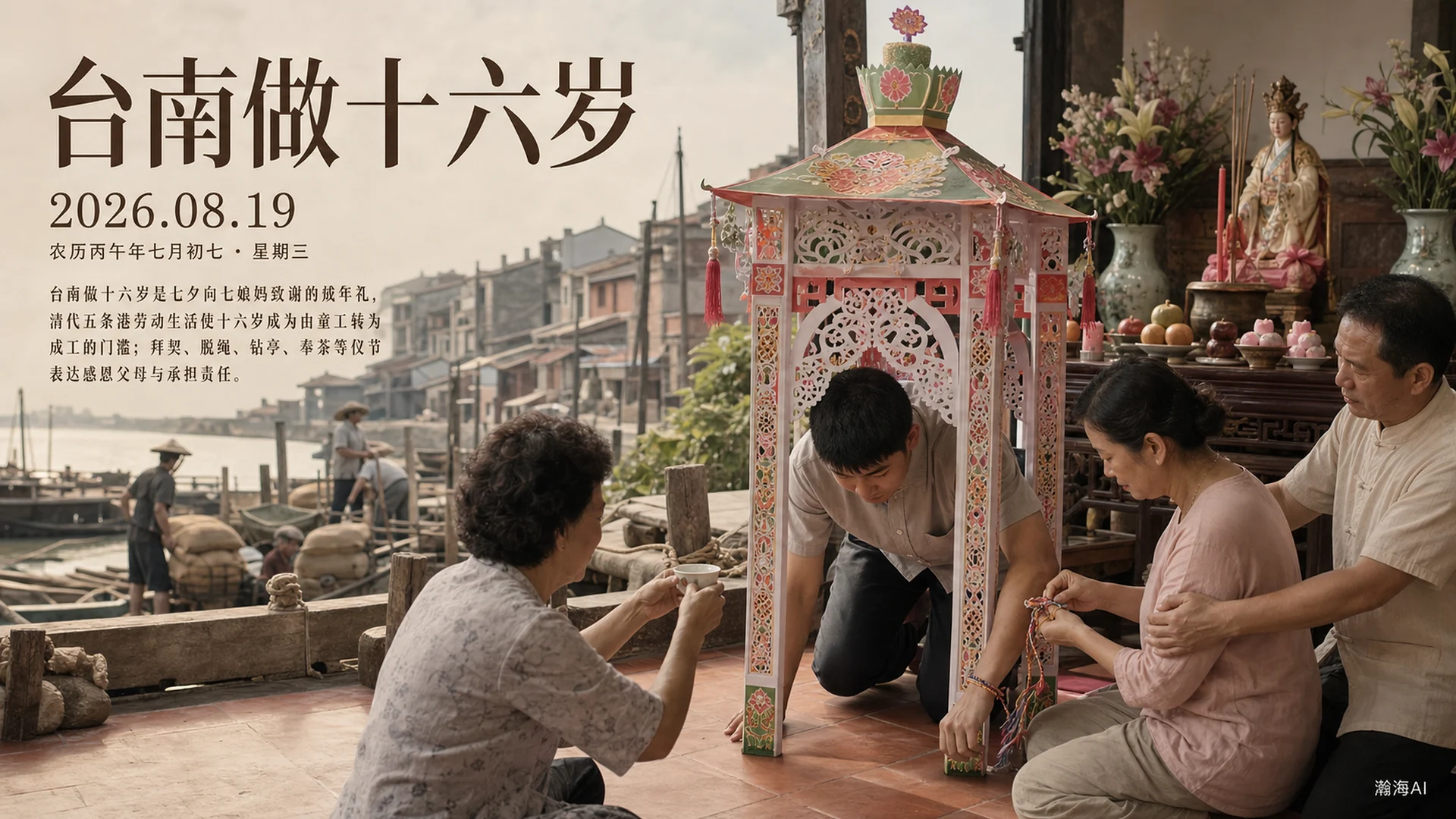 台南做十六岁 · 中国传统文化2026